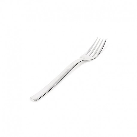 6 Table Fork Set - Ovale Silver - Alessi ALESSI ALESREB09/2
