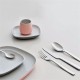 6 Dessert Forks Set - Ovale Silver - Alessi ALESSI ALESREB09/5