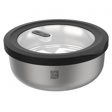 Contenedor Hermético Redondo 2L - Provido Gris - Gefu GEFU GF12773