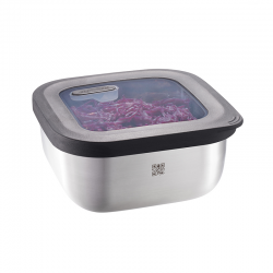 Food Storage Container Square 900ml - Provido Grey - Gefu