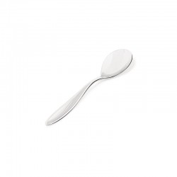 6 Dessert Spoons Set - Mami Silver - Alessi