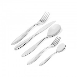 Cutlery Set 5 Pieces - Mami Silver - Alessi ALESSI ALESSG38S5