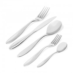 Cutlery Set 5 Pieces Monobloc - Mami Silver - Alessi