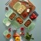 Reusable Silicone Boxes Set Green - Lekue LEKUE LK3420000SURM017