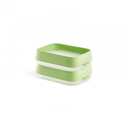 Set 2 Bandejas Reutilizables Selladoras Verde - Lekue LEKUE LK3421002V12M017