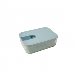 Recipiente em Vidro 750ml Azul - Pull Box Chef Glass - Omada OMADA OMM5711OT7