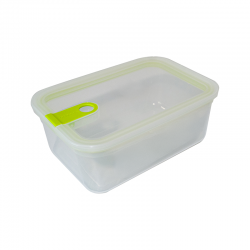 Recipiente Retangular 1,5L Verde Ácido - Pull Box Chef - Omada OMADA OMM5822VA1