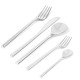 Cutlery Set 5 Pieces - MU Silver - Alessi ALESSI ALESTI04S5