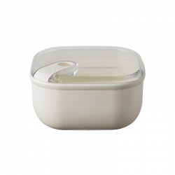 Recipiente Hermético Médio 1L Marfim - Pull Box - Omada OMADA OMM6641AO