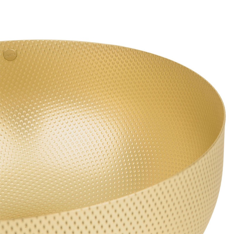 Cesto Redondo Ø21Cm - Uta Dorado - Alessi