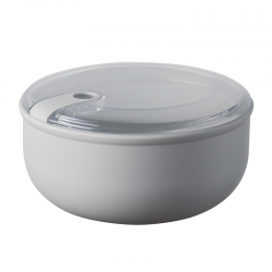 1,8L Round Airtight Container Grey - Pull Box - Omada OMADA OMM6681GR