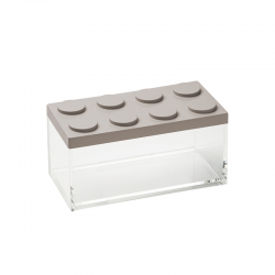 Modular Rectangular Container 1.5L Taupe - Brickstore - Omada OMADA OMM6421TE
