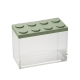 Recipiente Retangular Modular 2L Verde Salvia - Brickstore - Omada OMADA OMM6422NA