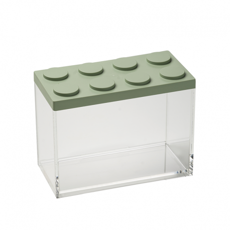 Recipiente Rectangular Modular 2L Verde Salvia - Brickstore - Omada OMADA OMM6422NA