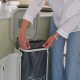 Easy-Empty Pedal Bin 40L Grey - Porta - Joseph Joseph JOSEPH JOSEPH JJ30123