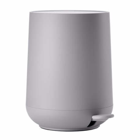 Cubo de Basura con Pedal 5L Gris Gaivota - Nova - Zone Denmark ZONE DENMARK BVZN331231