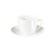 Cappuccino Cup With Saucer - À Table White - Asa Selection ASA SELECTION ASA1929013