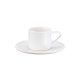 Espresso Cup With Saucer Stackable - À Table White - Asa Selection ASA SELECTION ASA1993013