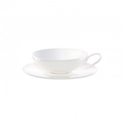 Tea Cup With Saucer 170ml - À Table White - Asa Selection
