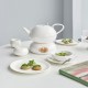 Tea Cup With Saucer 170ml - À Table White - Asa Selection ASA SELECTION ASA2018013