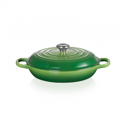 Shallow Casserole 30cm - Bamboo Green - Le Creuset