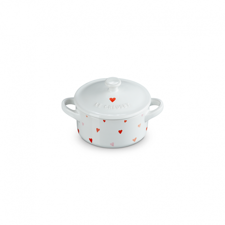 Mini Cocotte Corazones Blanco 10cm - L'Amour - Le Creuset LE CREUSET LC81901100101830