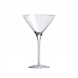 Conjunto de 6 Taças para Martini Transparente - Martini Beach - Italesse