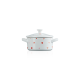 Mini Cocotte Redonda Corações Branco 10cm - L'Amour - Le Creuset LE CREUSET LC81901100101830