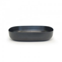 Prato De Servir 32Cm - Gusto Preto - Biobu