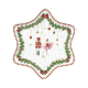 Star-Shaped Plate Ø22,5 cm - Magic Christmas Multicolored - Easy Life EASY LIFE ELR1484MNOE