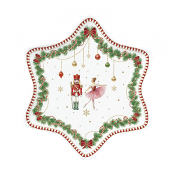 Plato Estrella Ø22,5cm - Magic Christmas Multicolorido - Easy Life EASY LIFE ELR1484MNOE