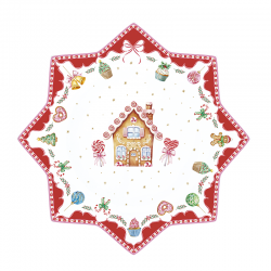 Prato para Bolo 32cm - Sweet Christmas Multicolorido - Easy Life