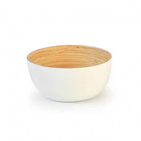 Bowl Large - Bo White And Natural - Ekobo EKOBO EKB303