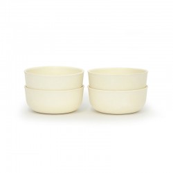 Conjunto De 4 Mini Taças Ø8Cm - Fresco Branco - Biobu