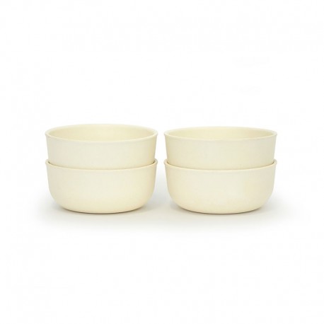 Conjunto De 4 Mini Tazas Ø8Cm - Fresco Blanco - Biobu BIOBU EKB69958