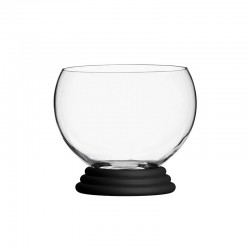 Conj. de 6 Taças com Anel Preto - Sfera Transparente E Preto - Italesse ITALESSE ITL33306BF