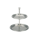 2-Tiers Etagere 16cm Silver - Hermann Bauer HERMANN BAUER HB4707VER