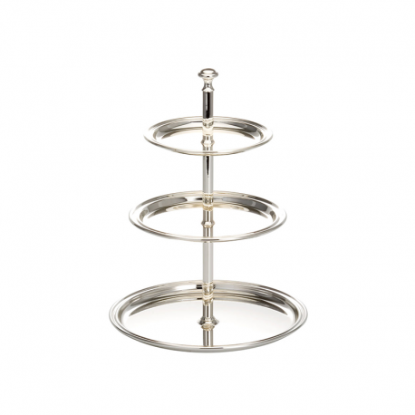 3-Tiers Etagere 30cm Silver - Hermann Bauer HERMANN BAUER HB616VER