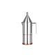 Espresso Coffee Maker 300ml - La conica Steel - Officina Alessi OFFICINA ALESSI OALE90002/6