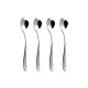Set of 4 Tea Spoons - Big Love Steel - A Di Alessi A DI ALESSI AALEAMMI08/7