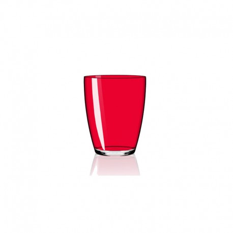 Juego de 6 Vasos Tumbler Rojo - Tiburon - Italesse ITALESSE ITL3342RR