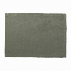 Individual de Mesa 100% Linho Verde - Tivoli - Le Jacquard Français Le Jacquard Français LJF30856