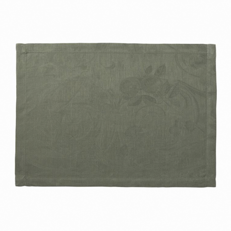 Individual de Mesa 100% Linho Verde - Tivoli - Le Jacquard Français Le Jacquard Français LJF30856