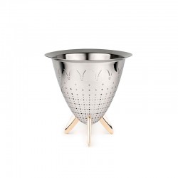 Colander - Max Le Chinois Steel - Officina Alessi