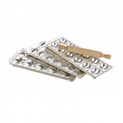 Placa Raviolis (3Un) - Estrellas, Corazones y Peces Plata - Imperia IMPERIA IMP318