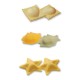 Moldes para Raviolis (3Un) - Estrelas, Corações e Peixes Prata - Imperia IMPERIA IMP318