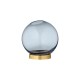 Vase With Stand Ø10Cm - Globe Navy And Gold - Aytm AYTM AYT500420308010