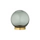 Florero Con Soporte Ø10Cm - Globe Verde Y Dorado - Aytm AYTM AYT500420564010