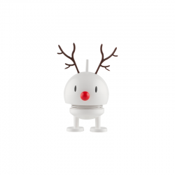 Reindeer Bumble Small White - Hoptimist HOPTIMIST HOP26276