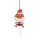 Ornament Ginger Lollipop 20cm - Gingergread Town Red And Brown - Goodwill GOODWILL GWKL60411